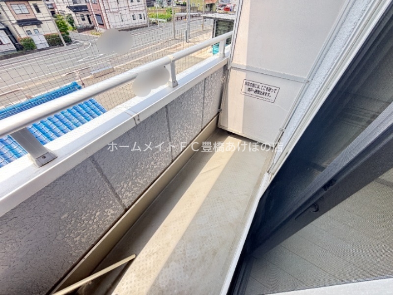 バルコニー　同型別部屋