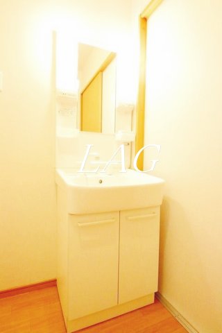 洗面設備　洗面台です。