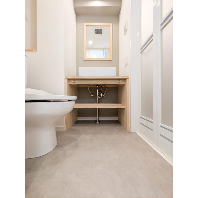 収納　ちょっとした収納スペースも充実しています