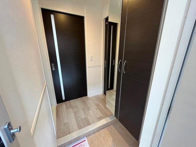 玄関　落ち着いた玄関です