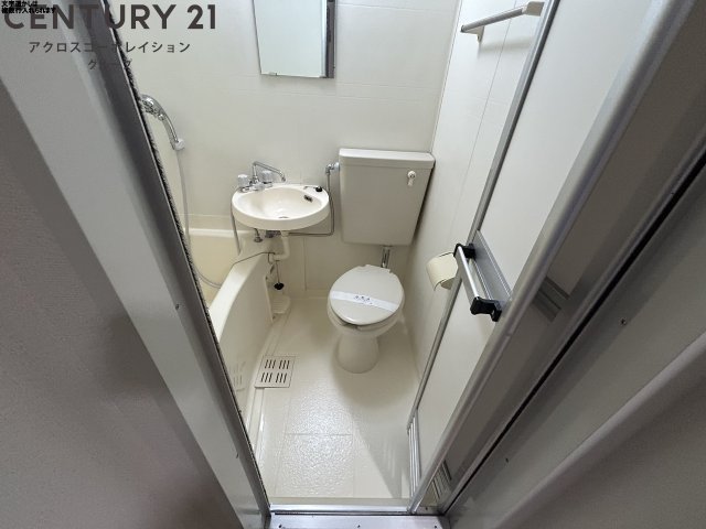 トイレ　ユニットバスのトイレです☆