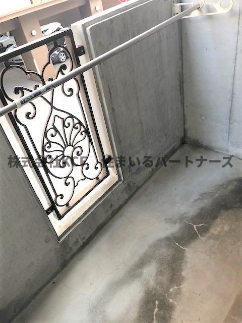 バルコニー　落ち着いた時間を過ごせるバルコニーです