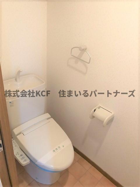 トイレ　ゆったりとした空間のトイレです