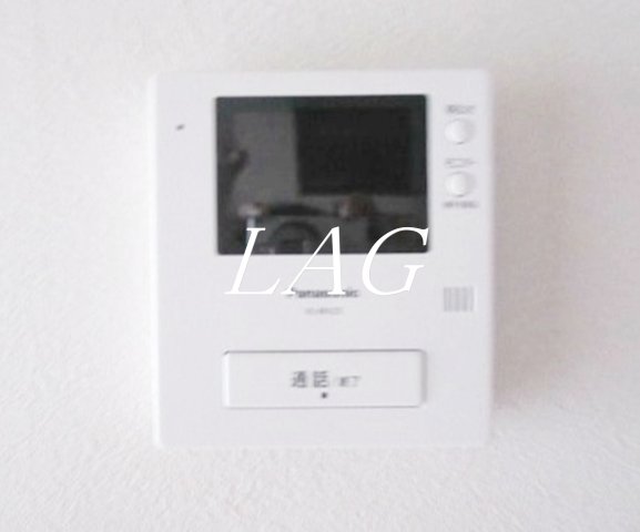 セキュリティ　モニター付きインターホンです。