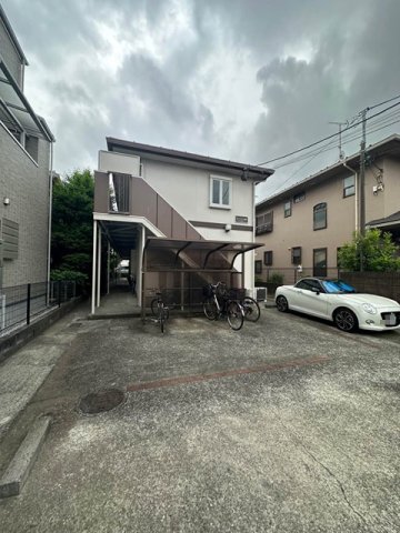 建物外観　ペットOK！ワンちゃんまたは猫ちゃんと一緒に暮らせる2階建て