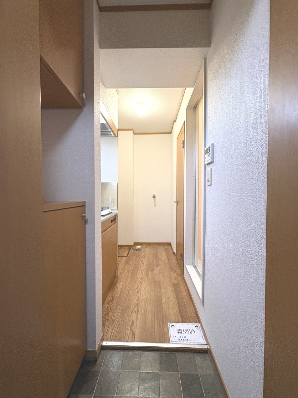 玄関　シューズボックス付きの玄関です。