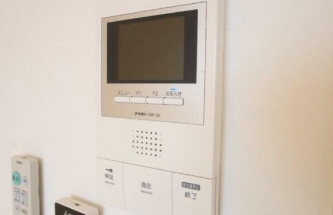 セキュリティ　☆安心のTVモニター付きインターホン☆