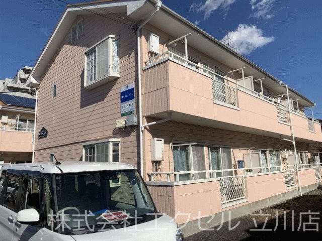 建物外観　南向きで日当たり良好です。