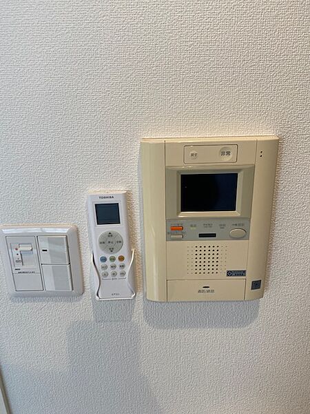 セキュリティ　※別部屋の参考写真です。