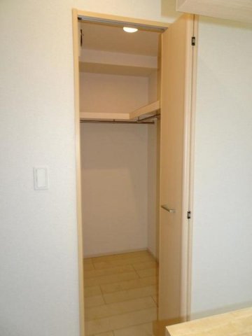 収納　収納のためのスペースです