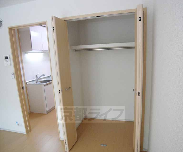 収納　奥行きたっぷりの収納です