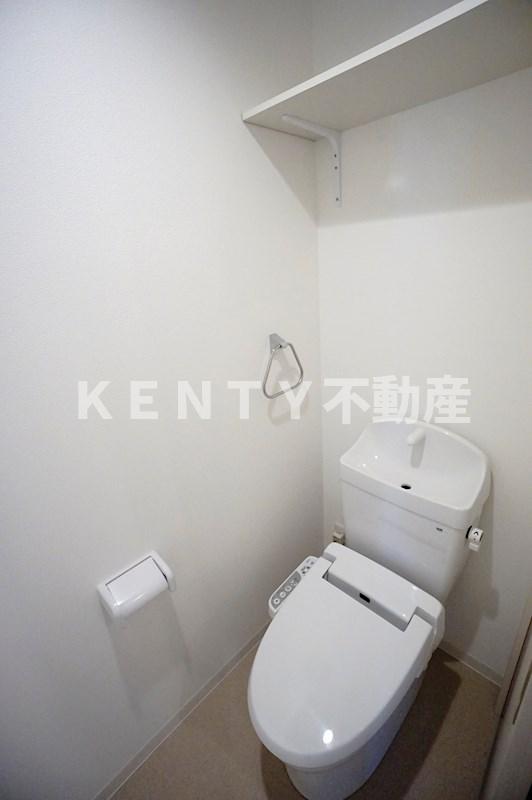 トイレ　トイレもきれいです