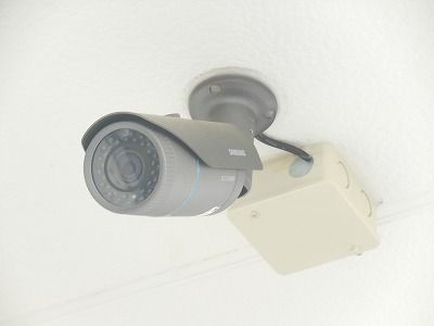 セキュリティ　防犯カメラ完備