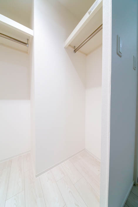 収納　ウォークインクローゼット