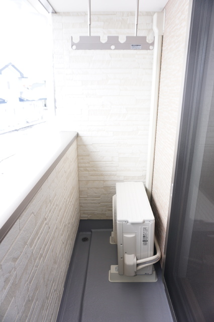 バルコニー　南向きのバルコニー