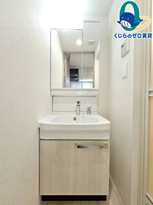 洗面設備　名古屋で一番初期費用の安い賃貸専門の不動産会社です(^^)