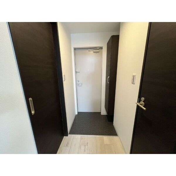 玄関　明るい玄関です