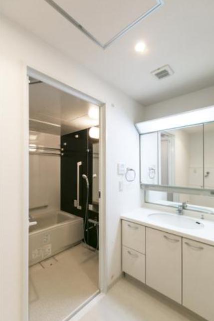 洗面設備　※別部屋の参考写真です。