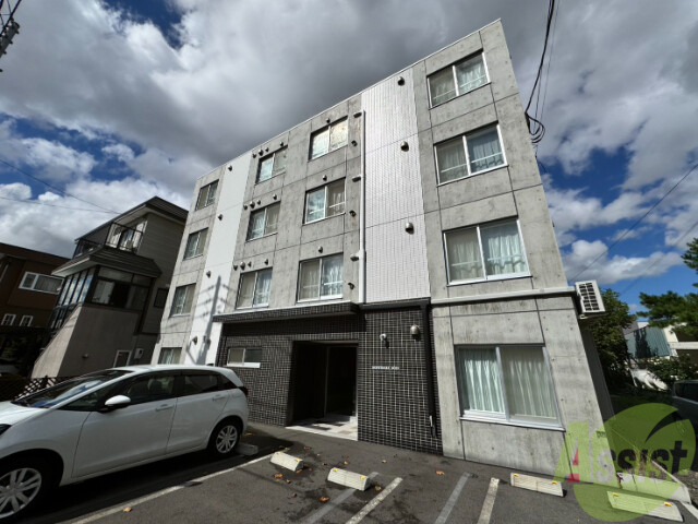 建物外観　札幌市中央区北十三条西「モンテマーレ桑園」