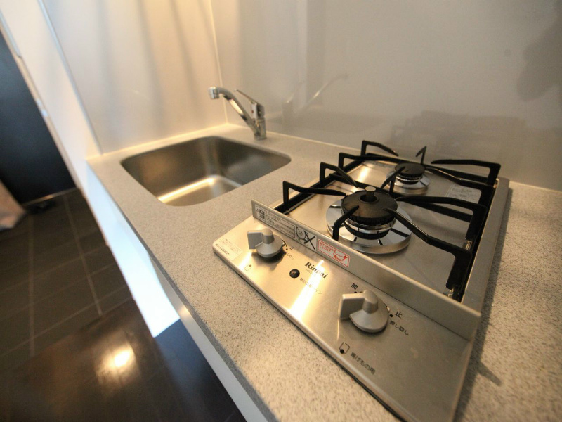 キッチン　システムキッチン（2口ガスコンロ付）
