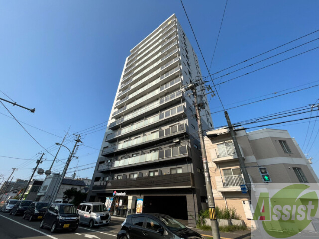 建物外観　札幌市東区北１５条東「アルファスクエア北１５条」