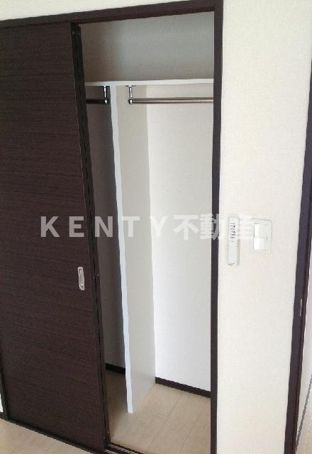 収納　十分な収納スペースがあります