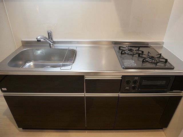 キッチン　シンプルな清潔感のあるキッチンです！