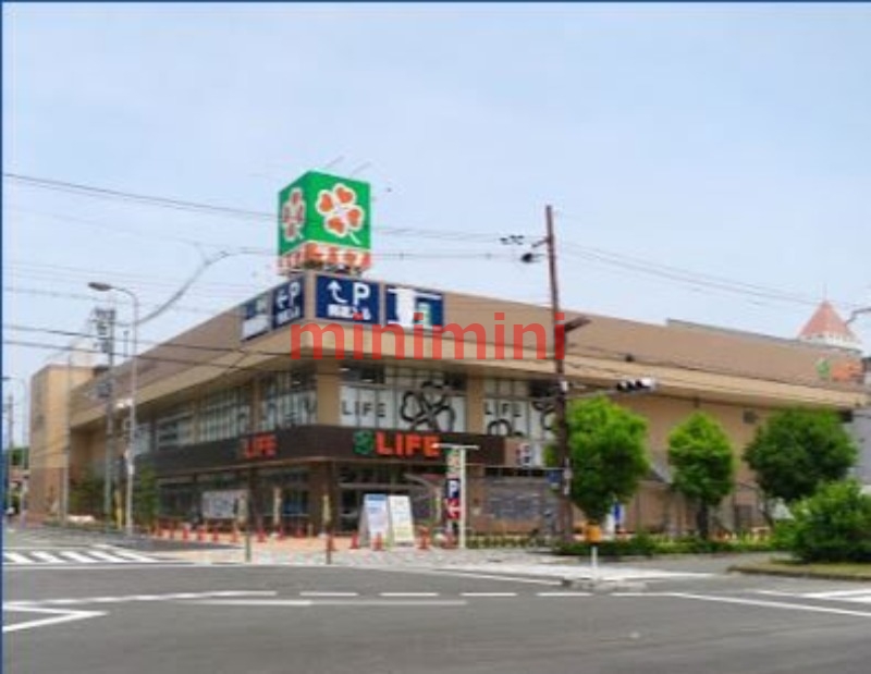 スーパー　ライフ西淡路店（スーパー）まで1104m