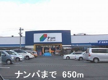 ホームセンター　ナンバ（ホームセンター）まで650m