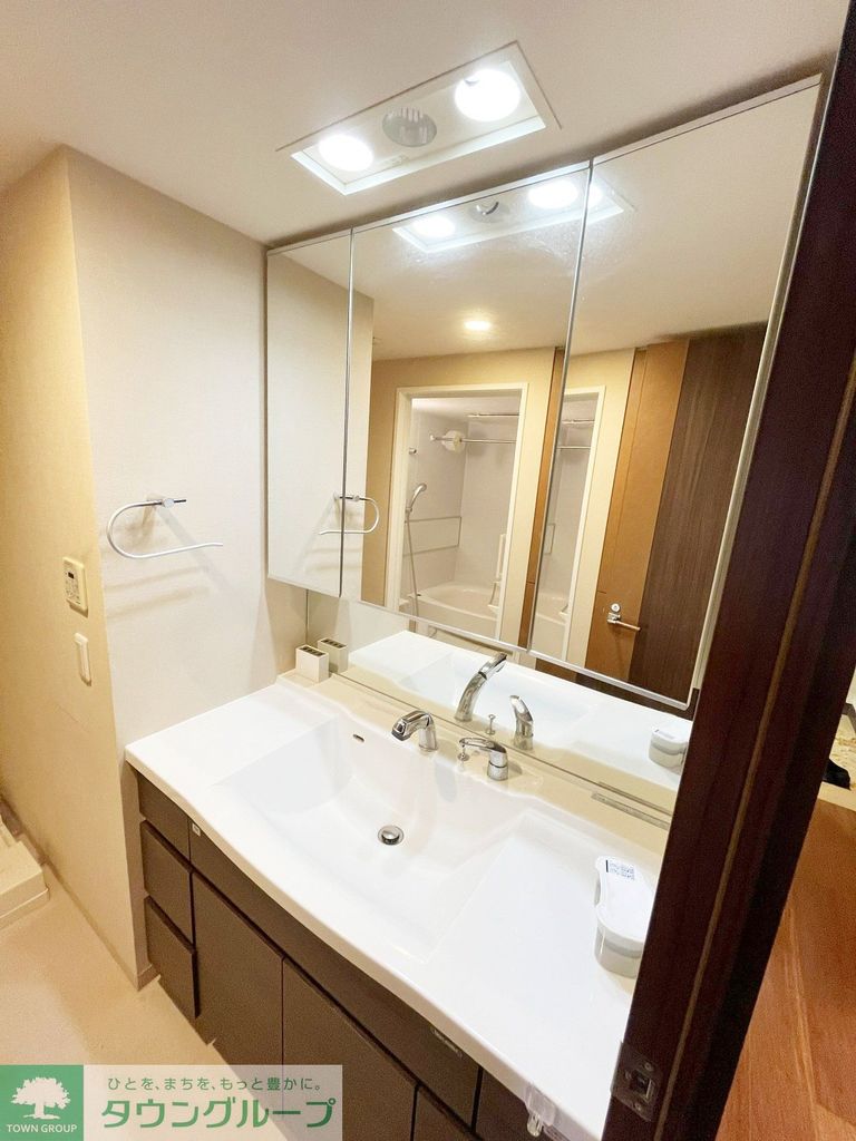 洗面設備　★分譲賃貸★