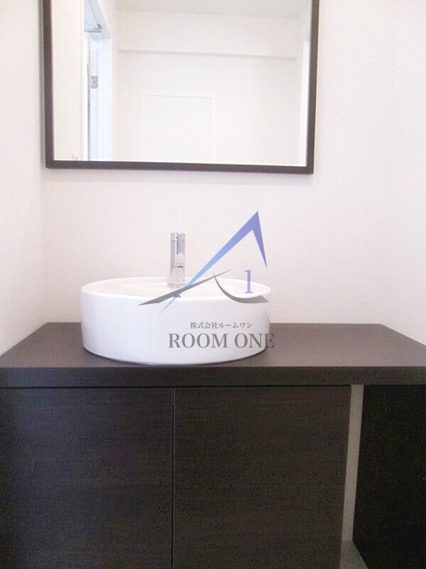 洗面設備　洗面台です。
