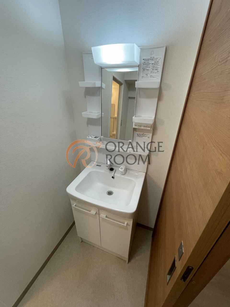 洗面設備　西片町アパートメント