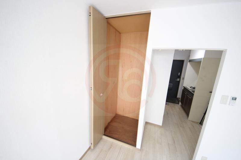 収納　大きなスペースがあり、収納には困りません