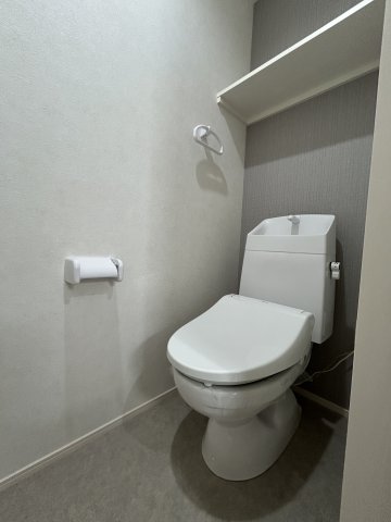 トイレ　ゆったりとした空間のトイレです