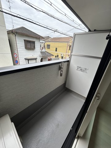 バルコニー　バルコニーがあります