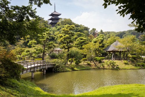 公園　三渓園（公園）まで415m