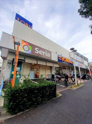 スーパー　東武ストア・セリア他（スーパー）まで465m