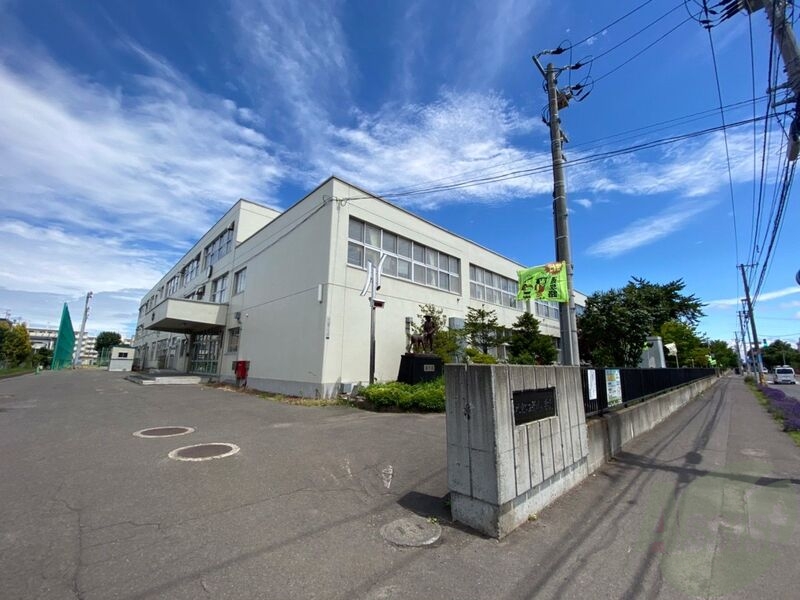 小学校　札幌市立新川小学校（小学校）まで593m