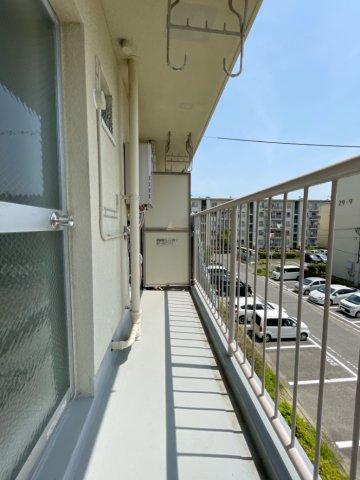 バルコニー　写真は反転のお部屋のものです