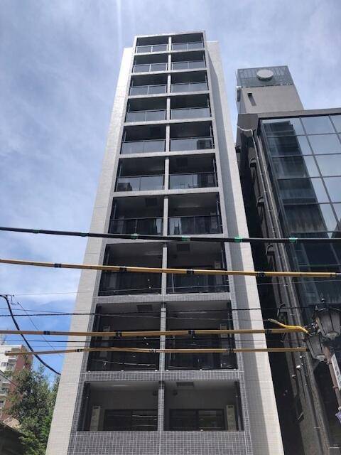 建物外観　外観タイル張りです