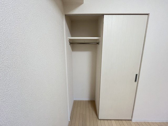 収納　たっぷりとした収納スペースです