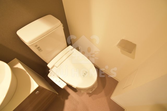 トイレ　ゆったりとした空間のトイレです