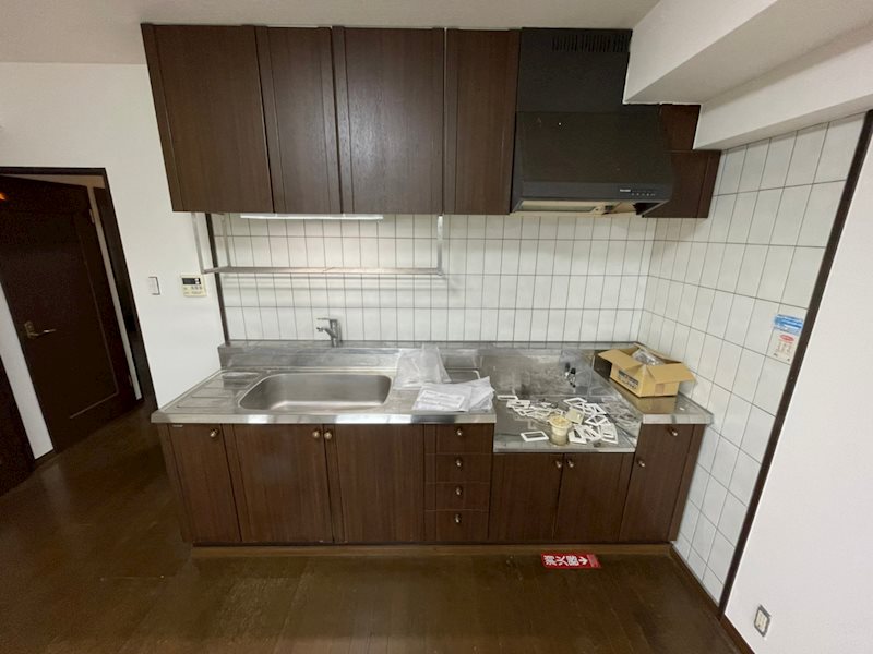 キッチン　改装中になります