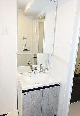 洗面設備　同タイプ部屋　参考写真です