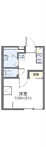 レオパレス豊の間取り写真