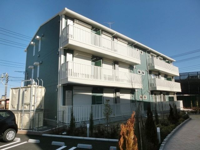 建物外観　2017年9月築、経済的な都市ガス