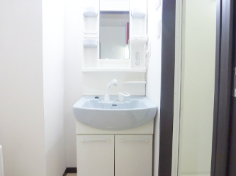 洗面設備　※他部屋の参考写真です