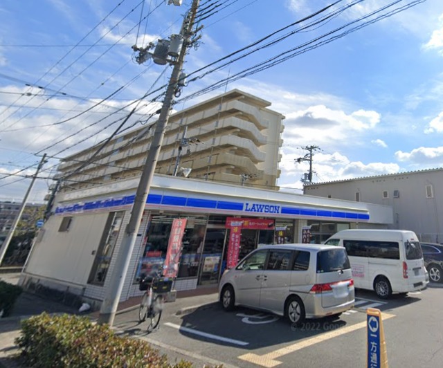 コンビニ　ローソン矢田一丁目店（コンビニ）まで437m