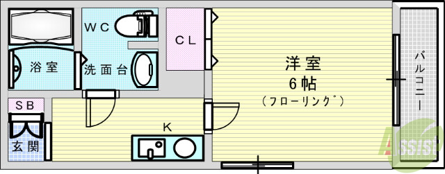 レジア大桐の間取り写真