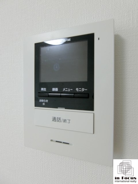 セキュリティ　来客の顔が見える安心のTVモニターホン